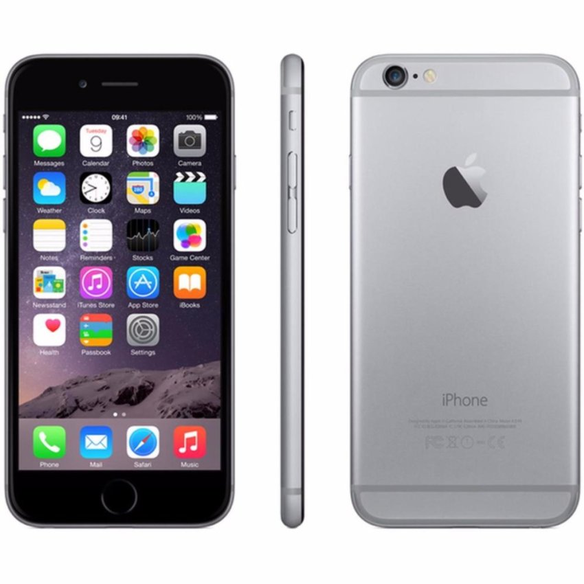 REFURBISHED Apple iPhone 6 16GB (Space Gray) Free Case + ScreenProtector REFURBISHED Apple iPhone 6 16GB (Space Gray) Free Case + ScreenProtector