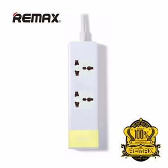 REMAX ปลั๊กไฟ 2 ช่อง และ USB 3 Port รุ่น RU-S3 (Yellow) REMAX ปลั๊กไฟ 2 ช่อง และ USB 3 Port รุ่น RU-S3 (Yellow)