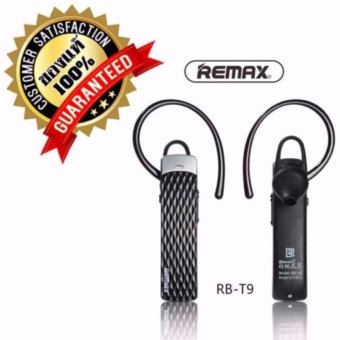 Remax หูฟัง ไร้สาย บลูทูธ Bluetooth 4.1 HD Voice Small talk รุ่นRB-T9 (สีดำ)