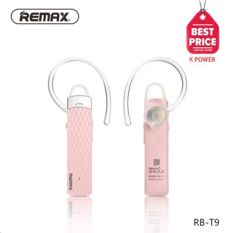 Remax Bluetooth HD Voice Small talk หูฟังไร้สาย สมอลทอร์ค บลูทูธรุ่น RB-T9 (สีชมพู)