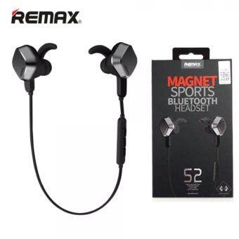 Remax หูฟัง Headset Magnet Sports Bluetooth 4.1 RM-S2 (Black)