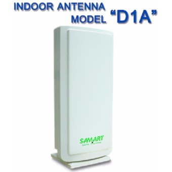 SAMART D1A เสาอากาศทีวีดิจิตอลแบบใช้ในอาคาร DIGITAL INDOOR ANTENNA HD-268 ใช้ได้ทั้งแบบวางและแบบแขวนผนัง ให้กำลังขยายสัญญาณดีเยี่ยม SAMART D1A เสาอากาศทีวีดิจิตอลแบบใช้ในอาคาร DIGITAL INDOOR ANTENNA HD-268 ใช้ได้ทั้งแบบวางและแบบแขวนผนัง ให้กำลังขยายสัญญาณดีเยี่ยม