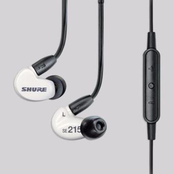 Shure SE215m+ หูฟังพร้อมปุ่มควบคุมการคุยโทรศัพท์และเพิ่มเสียงลดเสียง