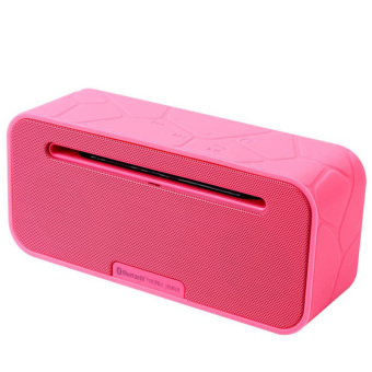 Signo bluetooth speaker ลำโพงบลูทูธ รุ่น BS-702P (สีชมพู)