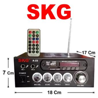 SKG เครื่องแอมป์ขยาย 1200W รุ่นSKG A-23