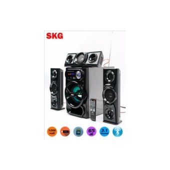 SKG Subwoofer 3.1 Ch. ชุดลำโพงโฮมเธียเตอร์แยกส่วน 1200W รุ่นAV-8113