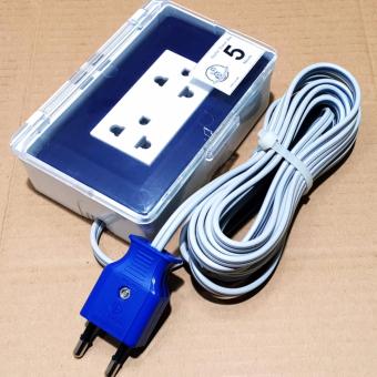 Smarter ปลั๊กพ่วง 5m กล่องปลั๊กคอมพิวเตอร์ รางสายไฟ ยาว 5 เมตร รุ่น OPB-VFF1005
