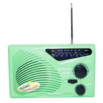 Sonar เครื่องเล่น วิทยุ รุ่น TN-288 (Green)