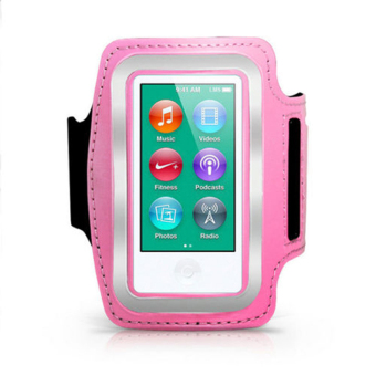 Sporter Sport Running Gym Soft Armband Cover Case for iPod Nano 7thGeneration Pink