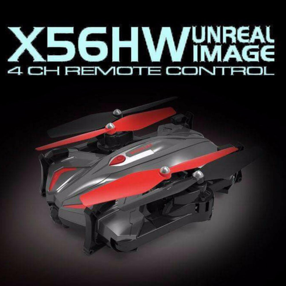 Syma โดรนถ่ายภาพ รุ่นใหม่ โดรนพับได้ ใส่กระเป๋า โดรนเซลฟี่ New Drone Syma X56HW บินนิ่ง ถ่ายวีดีโอ ภาพนิ่ง บินตามคำสั่ง Syma โดรนถ่ายภาพ รุ่นใหม่ โดรนพับได้ ใส่กระเป๋า โดรนเซลฟี่ New Drone Syma X56HW บินนิ่ง ถ่ายวีดีโอ ภาพนิ่ง บินตามคำสั่ง
