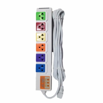 SYNDOME POWER CARE BAR PC-50 3ขา 5เมตร 6 ช่อง