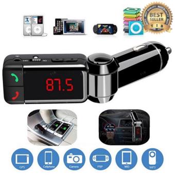 tib ของแท้100%BC06 Bluetooth Car FM Transmitter รถพร้อมด้วย DualUSB 2A สายในพอร์ตชาร์จรถ MP3