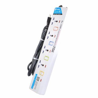 รางปลั้กไฟ Toshino E-914USB 2 Port 2.1A