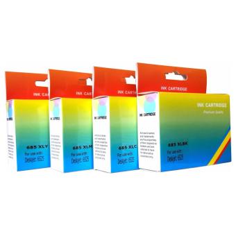 ประเทศไทย Triple A HP 685XL BK,C,M,Y ตลับหมึกอิงค์เจ็ทเทียบเท่า 685XL