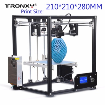 สนใจซื้อ Tronxy Metal 3D PrinterDIY 3D Printer Prusa I3 PrintSize210*210*280MSupport 1.75mm PLA/ABS/Wood PLA/Flexible Filamentect - intl เปรียบเทียบราคา Tronxy Metal 3D PrinterDIY 3D Printer Prusa I3 PrintSize210*210*280MSupport 1.75mm PLA/ABS/Wood PLA/Flexible Filamentect - intl