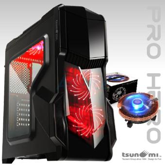 ซื้อ/ขาย Tsunami Computer Case (NP) Pro Hero (Black-Red)