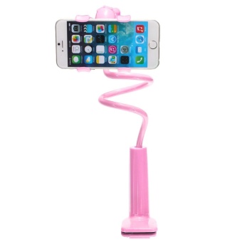 Universal Lazy Arm Bed Desktop Stand Mount Car Holder Stand Clip Cell Phone 360° Pink Universal Lazy Arm Bed Desktop Stand Mount Car Holder Stand Clip Cell Phone 360° Pink