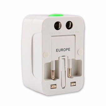 Universal Plug Travel Adapter หัวปลั๊ก เอนกประสงค์ (สีขาว)