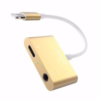 USAMS US-SJ107 Digital Audio Converter+Charging for Apple iPhone7/7plus สายแปลงเสียงดิจิตอลสำหรับแอปเปิ้ล เชื่อมต่อหูฟังAUXแจ็ค3.5mm พร้อม ช่องชาร์จ USAMS US-SJ107 Digital Audio Converter+Charging for Apple iPhone7/7plus สายแปลงเสียงดิจิตอลสำหรับแอปเปิ้ล เชื่อมต่อหูฟังAUXแจ็ค3.5mm พร้อม ช่องชาร์จ