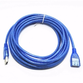 สาย USB cable 2.0 ผู้ออกเมีย ความยาว 1.8m. (Blue)