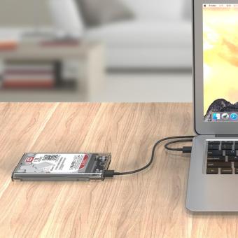 USB3.0 To SATA3.0 External Hard Drive Enclosure Hard Disk Storage Box With SATA To USB Connector Cable Support UASP For 2.5inches HDD And SSD SATA Interface External Gard Drive Clear July 2018 - 5 USB3.0 to SATA3.0 External Hard Drive Enclosure Hard Disk Storage Box with SATA to USB Connector Cable Support UASP for 2.5inches HDD and SSD SATA Interface External Gard Drive Clear - 5