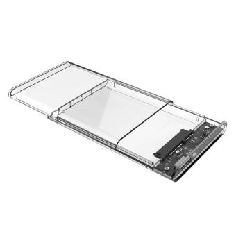 USB3.0 To SATA3.0 External Hard Drive Enclosure Hard Disk Storage Box With SATA To USB Connector Cable Support UASP For 2.5inches HDD And SSD SATA Interface External Gard Drive Clear July 2018 - 3 USB3.0 to SATA3.0 External Hard Drive Enclosure Hard Disk Storage Box with SATA to USB Connector Cable Support UASP for 2.5inches HDD and SSD SATA Interface External Gard Drive Clear - 3