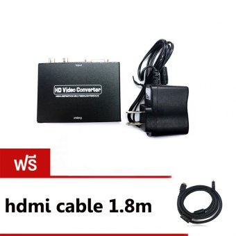 ตัวแปลงสัญญาณVGA TO HDMI CONVERTER with audio มีเสียงด้วย (Black)