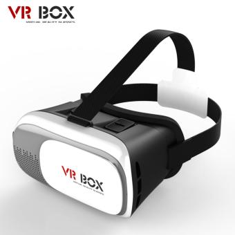 VR Box 2.0 Glasses Headset 3D แว่น ดูหนัง เล่นเกม สำหรับสมาร์ทโฟนทุกรุ่น (สีขาว)