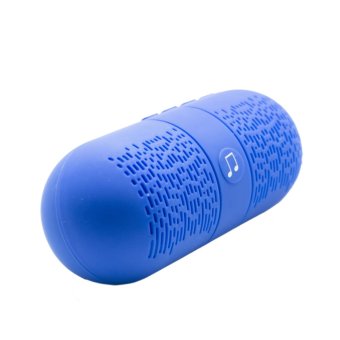 Wireless Speaker ลำโพงบลูทูธแบบพกพา (สีน้ำเงิน)