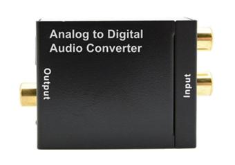 xfsmy Digital to Analog Audio Converter S/pdif Coaxial InputsAnalog RCA and AUX 3.5mm (Headphone) Outputs