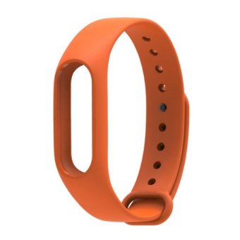 Xiaomi Wristband Strap for Xiaomi Mi Band 2 สายรัดข้อมือ (Orange)