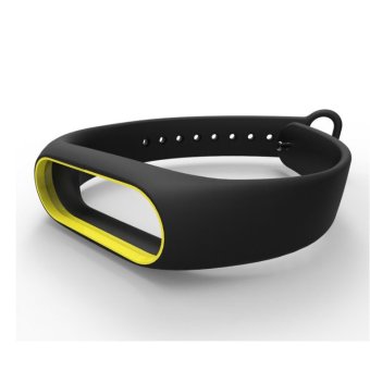 Xiaomi Wristband Strap for Xiaomi Mi Band 2 สายรัดข้อมือ (Yellow Black)