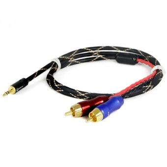 ZY HiFi Professional 3.5mm AV RCA Audio Adapter Palicass CableZY-013 (1.5M)