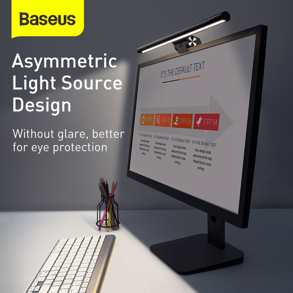 Baseus I-Wok USB Powered Screen Bar Lamp PC LCD Monitorการศึกษาไฟอ่านหนังสือ