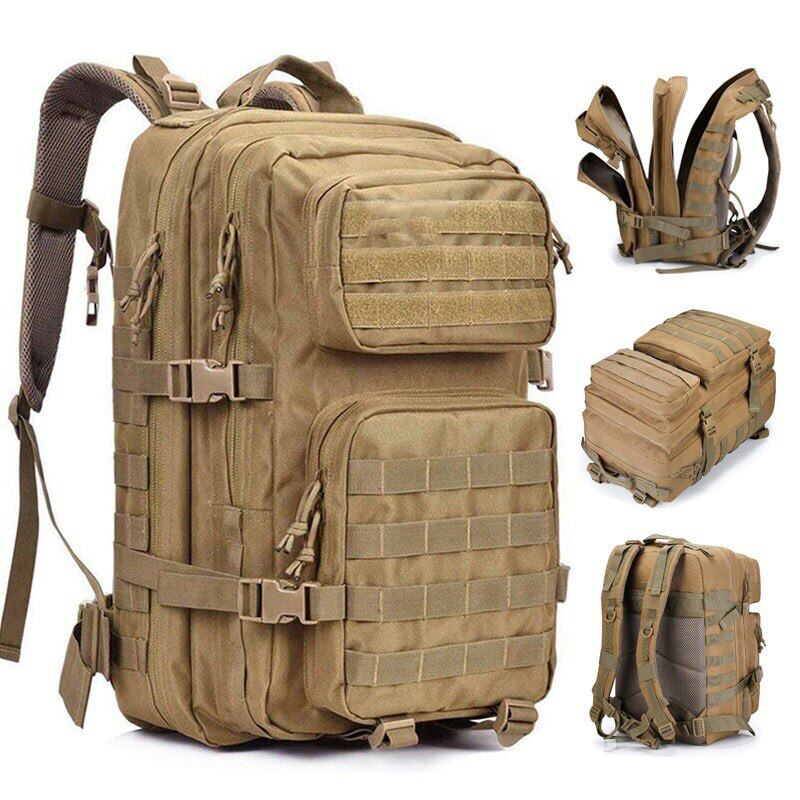 30L/50L Women Men Backpack Sport Trekking Hunting Nylon Rucksack Military  Hiking Bag Navy Blue Pink Camouflage Tactical Backpack
