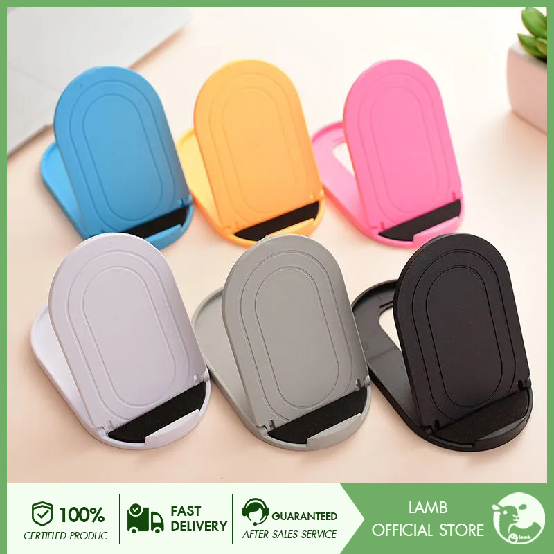 Lamb ที่วางโทรศัพท์ แท่นวางมือถือ ปรับได้หลายระดับ สามารถพับเก็บได้ Foldable Stand Holder