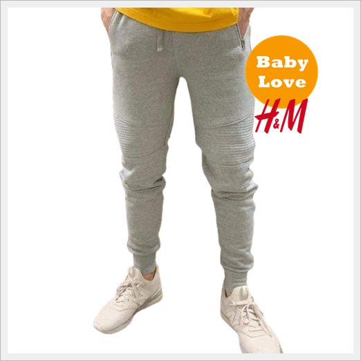 ⚡ยกแพค2ตัว 349บาท สุดคุ้ม เฉพาะวันนี้ ⚡ กางเกงขายาว H&M Sweatpants แท้ เท่ห์ ทน ผ้านิ่ม ไม่ร้อน ใส่โคตรสบาย สไตล์มินิมอล