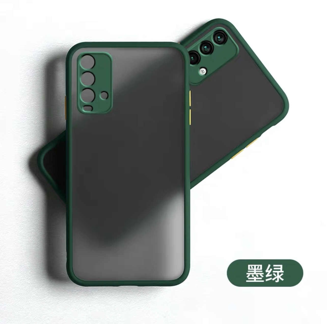 เคสเสี่ยวมี่ Case Xiaomi Redmi 9T เคสกันกระแทก เคสคลุมกล้อง ขอบสีผิวด้าน Redmi 9T เคสมือถือ