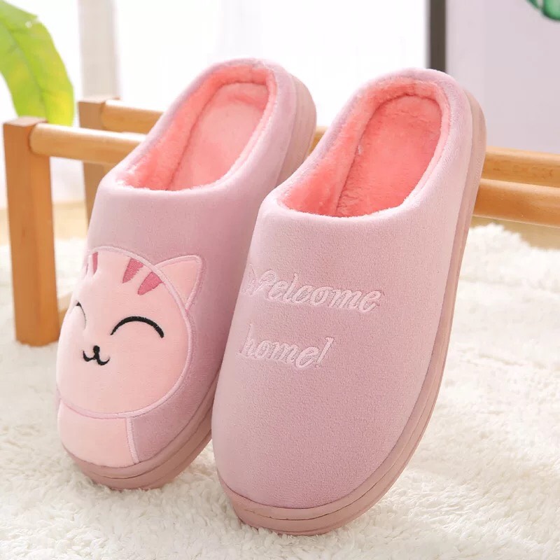 รองเท้าสลิปเปอร์ Slipper พื้นยาง กันลื่น รองเท้าใส่ในบ้าน รองเท้าเพื่อสุขภาพ พื้นนุ่ม ใส่สบายเท้า