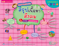 Mind Map ประถมปลาย สรุปเนื้อหาเน้นๆ วิชาหลัก ภาษาไทย ภาษาอังกฤษ สังคม วิทยาศาสตร์ คณิตศาสตร์