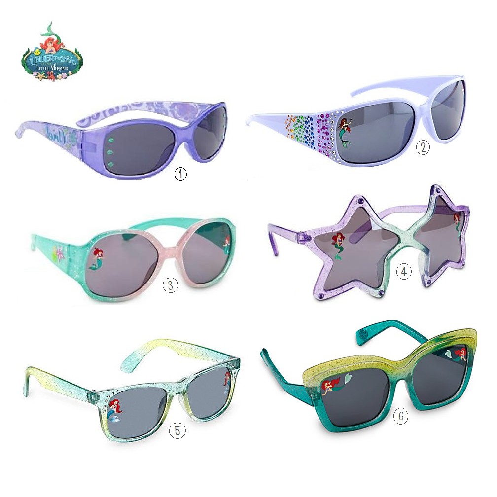 Ariel Sunglasses for Kids -- แว่นกันแดดสำหรับเด็กหญิง ลายเงือกน้อยแอเรียล สินค้านำเข้า Disney USA แท้ 100% ค่ะ