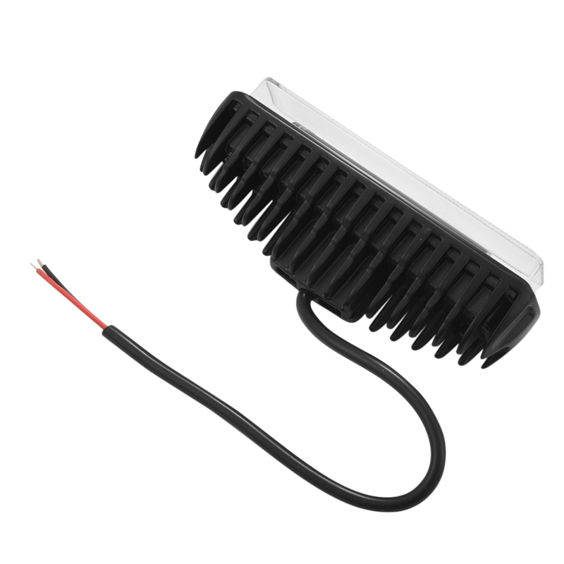 4 Inch 30W LED Forklift Truck Car Warning Lamp Safety Working Light Bar Warehouse Danger Area Light,10-80V Waterproof