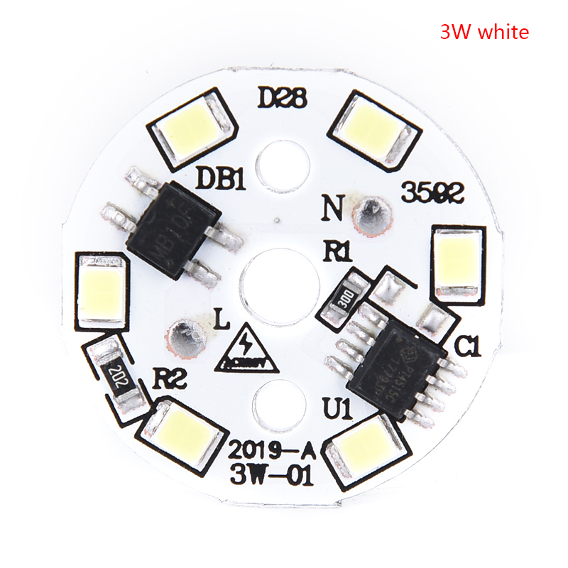 New Arrived On Tuesday Bóng Đèn LED Đèn Miếng Vá Tấm SMD Mô-đun Tròn Tấm Nguồn Sáng Cho Bóng Đèn