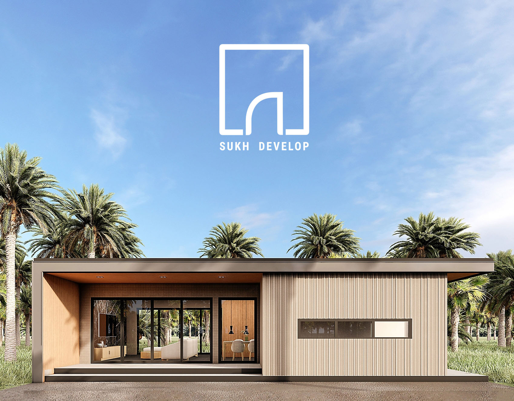 แบบบ้านสำเร็จรูป พร้อมก่อสร้างได้ทันที รุ่น BLOCK HOUSE : 1 ห้องนอน 1 ห้องน้ำ พื้นที่ 109 ตร.ม (ส่งไฟล์ให้ทางอีเมล์)