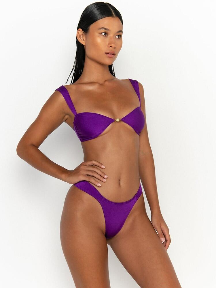 lidafish 2023 New Style Bikini Leaves Printed Push Up Swimsuit
