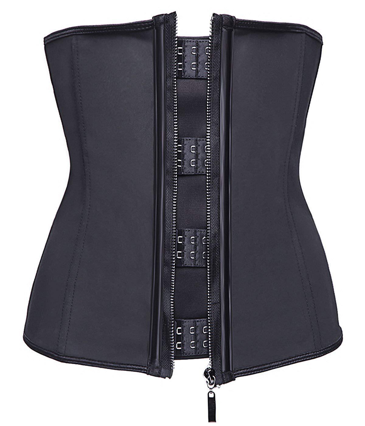 Court garment yoga adjustable belly in three rows button zipper of model body underwear with belt movement of corsets