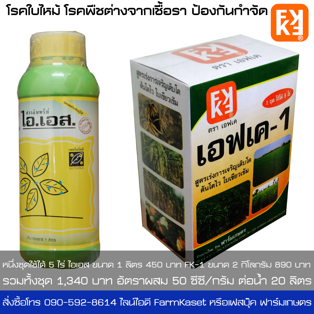 FK-1 Liquid Fertilizer for Growth Acceleration - (Green) ราคา 1,340 บาท*ส่งฟรี