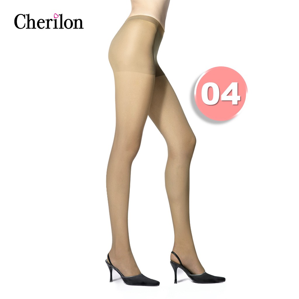 Cherilon Support ถุงน่อง ซัพพอร์ท เชอรีล่อน สีเนื้อ ดำ ขาว กระชับกล้ามเนื้อเรียวขา คลายความเมื่อยล้า (1 คู่) NSB-009