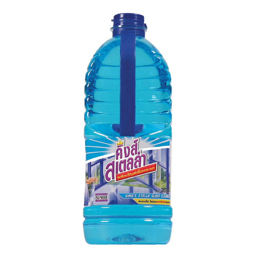 โปรถูก! คิงส์สเตลล่า น้ำยาเช็ดกระจก 2500 มล. King's Stella Glass Cleaner 2030 ml อุปกรณ์ภายในบ้านราคาถูก เก็บเงินปลายทางได้ ราคา 148 บาท*ส่งฟรี