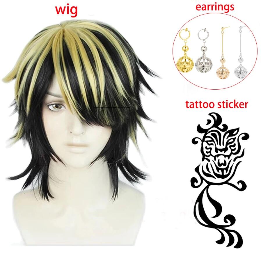 Tokyo Revengers Tattoo Sticker COS Kazutora Hanemiya Ken Ryuguji Waterproof  Sticker Manjiro Dragon Shape Draken Cosplay Stickers   AliExpress